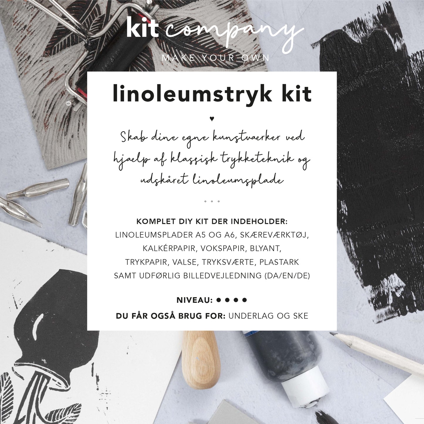 LINOLEUMSTRYK KIT