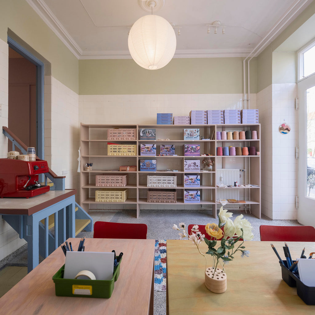 book bord i kreacaféen